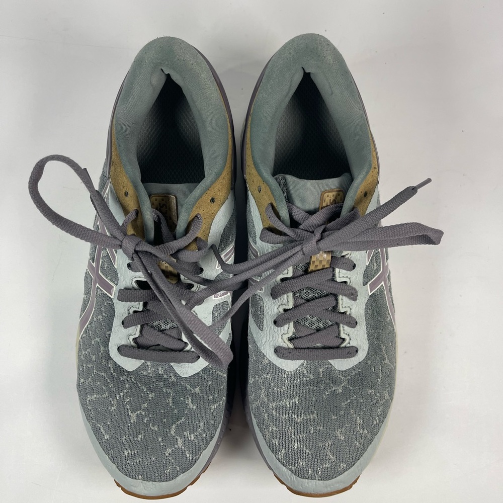 ASICS Women's Gel-Kayano 26 Running Shoes US 8.5 Glacier Grey/Lavender Grey - Picture 2 of 10